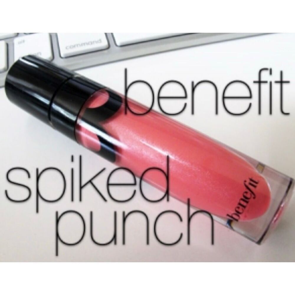 BENEFIT - NWT Ultra Shines Lip Shine in Spiced Punch (Vibrant Coral), Full Size - Picture 2 of 9